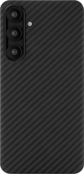 Чехол-накладка uBear Supreme Case для Galaxy S24+, кевлар, черный / Чехлы