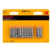 Батарейки KODAK Xtralife Alkaline, LR03-8+2BL, K3A-8+2 / Батарейки
