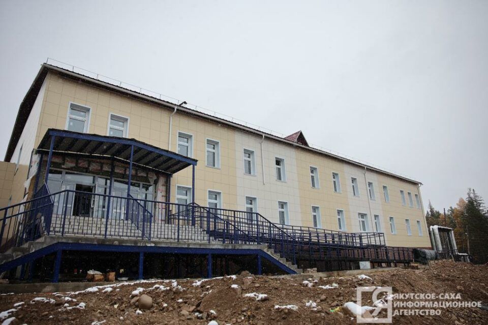 Спальный корпус Олёкминского специализированного дома-интерната готов на 80%