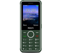 Телефон Philips Xenium E2301 Зеленый / Кнопочные телефоны