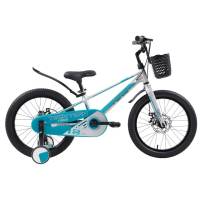 Детский велосипед Techteam TechTeam Forca 16, год 2024, цвет Серебристый-Синий / Велосипеды Детские