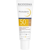 Bioderma - Солнцезащитный крем-гель M SPF 50+, темный оттенок, 40 мл / Для лица
