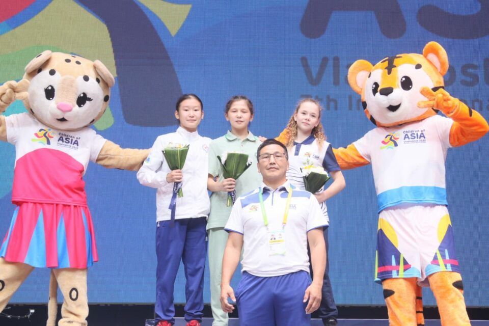 Медалистки Игр «Дети Азии» по борьбе поделились впечатлениями о соревнованиях