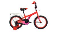Детский велосипед Forward Crocky 16, год 2022, цвет Красный-Фиолетовый / Велосипеды Детские
