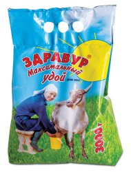 Кормовая добавка Здравур максимальный удой для коз 3 кг / Кормовые добавки для скота и птицы