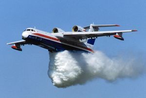 Бе-200 вылетел в Мирнинский район в село Арылах на тушение пожара