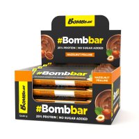 Протеиновый батончик Bombbar в шоколаде - Фундучное пралине / SALE -30%