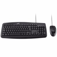 Комплект проводная клавиатура + мышь Genius Smart KM-200 Black / Клавиатуры