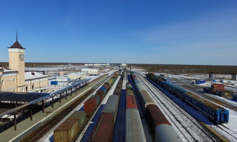 За первое полугодие на станцию "Нижний Бестях" завезли более 642 тыс. тонн грузов