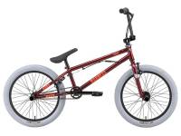 Экстремальный велосипед Stark Madness BMX 3, год 2025, цвет Красный-Серебристый / Велосипеды Экстремальные