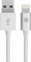 Кабель Revocharge USB - Lightning, серебристый / Кабели и адаптеры
