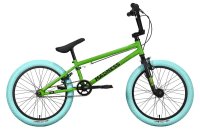 Экстремальный велосипед Stark Madness BMX 1, год 2023, цвет Зеленый-Черный, ростовка 9 / Велосипеды Экстремальные
