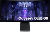 Монитор Samsung 34&quot; Odyssey OLED G8 серебристый / Мониторы