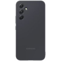 Чехол-накладка Samsung Silicone Cover для Galaxy A54, силикон, черный / Чехлы