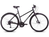 Женский велосипед Merida Crossway Urban 50 Lady, год 2023, цвет Черный-Серебристый, ростовка 17 / Велосипеды Женские