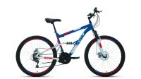 Велосипеды Двухподвесы Altair MTB FS 26 2.0 D, год 2022, цвет Синий-Красный, ростовка 16 / Велосипеды Двухподвесы