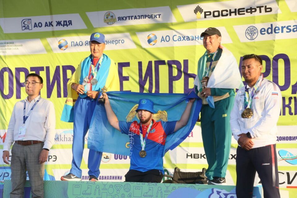 Игры народов Якутии. Ринат Жангиров занял первое место в беге на 100 метров среди лиц с ПОДА