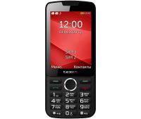 Телефон Texet TM-308 Черно-красный / Кнопочные телефоны
