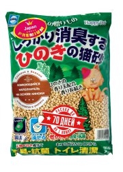 Наполнитель для кошачьего туалета древесный с хиноки, Japan Premium Pet / Наполнители, пеленки