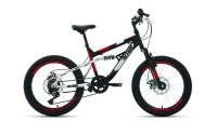 Детский велосипед Altair MTB FS 20 Disc, год 2021, цвет Черный-Красный / Велосипеды Детские