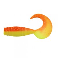 Твистер Yaman PRO Spry Tail, р.3 inch, цвет #25 - Sunshine (уп. 8 шт.) YP-ST3-25