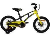 Детский велосипед Pifagor Hawk 16, год 2022, цвет Серебристый-Желтый / Велосипеды Детские