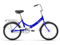 Складной велосипед Forward Кама 24, год 2024, цвет Голубой-Серебристый, ростовка 16 / Велосипеды Складные