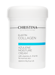 ElastinCollagen Azulene Moisture Cream with Vitamins A, E & HA for normal skin / Препараты общей линии