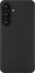 Чехол-накладка uBear Supreme Case для Galaxy S24, кевлар, черный / Чехлы