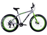Горный велосипед Techteam TechTeam Attack 26 Fat, год 2024, цвет Зеленый, ростовка 19 / Велосипеды Горные