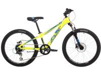 Подростковый велосипед Novatrack Extreme HD 24, год 2024, цвет Зеленый, ростовка 11 / Велосипеды Подростковые