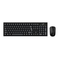Комплект беспроводная клавиатура + мышь Genius Smart KM-8101, Black / Клавиатуры