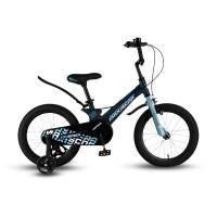 Детский велосипед Maxiscoo Space Стандарт 16, год 2024, цвет Синий / Велосипеды Детские