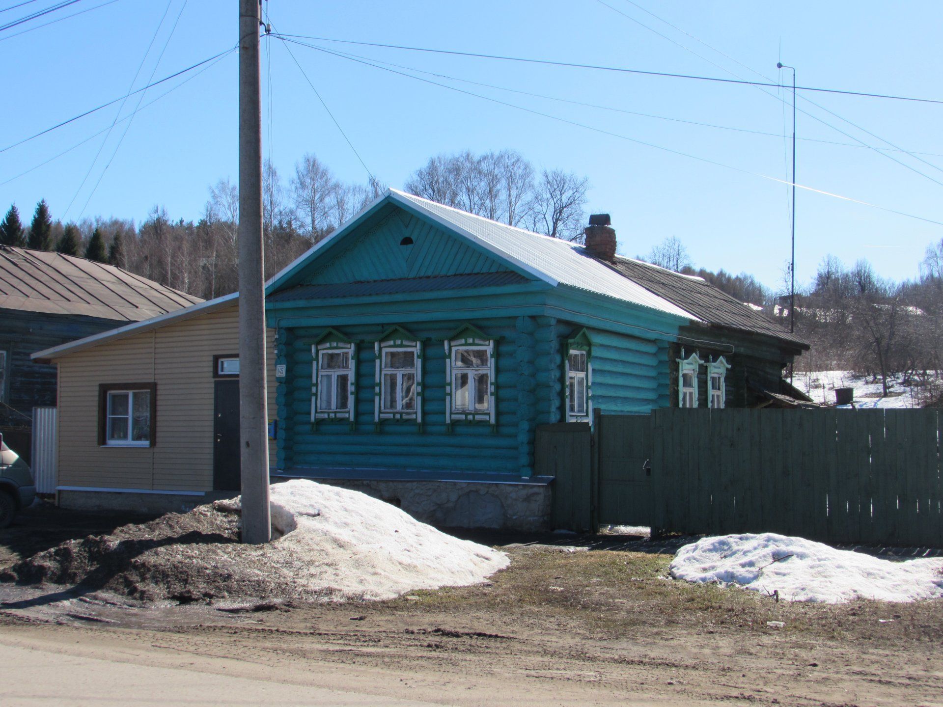 Дом, в котором до 1936 г. жил участник Великой Октябрьской революции,  матрос крейсера «Аврора» Лукичев Н.И. / Владимирская область | Памятники  истории и культуры | ИнфоТаймс / www.infotimes.ru