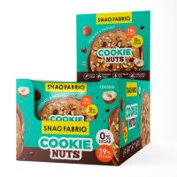 Cookie Nuts Snaq Fabriq - Шоколадно-фундучное (12 шт.) / SALE -30%