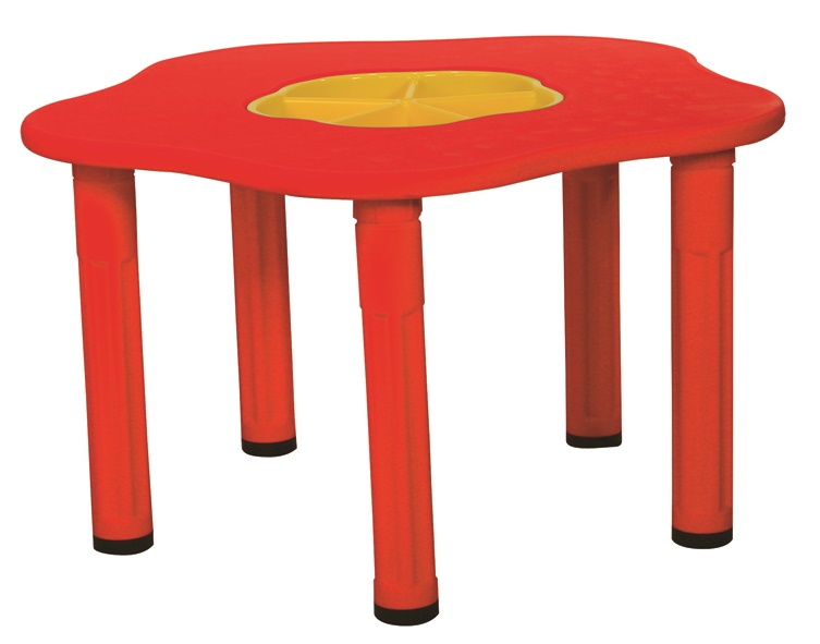 Детский столик "Сэнди", с системой хранения мелочей, цвет Красный