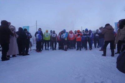 В Оймяконском районе Якутии стартовал марафонский забег «Полюс холода»