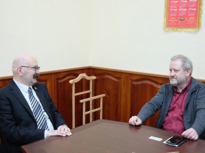 Андрей Маури и Алексей Вишневецкий обсудили развитие журналистики в регионе