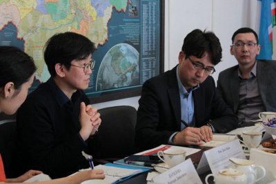 Представителям Корейского института морского судоходства представили проект Жатайской судоверфи