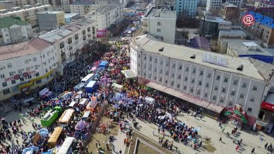 1 мая в Якутске будут перекрыты все центральные улицы / ЯСИА Якутск Якутск Республика Саха (Якутия)