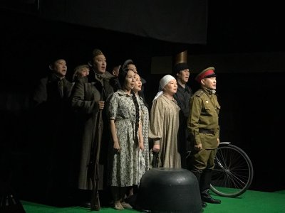 В новом здании Театра эстрады впервые показали спектакль / Вероника Аммосова   