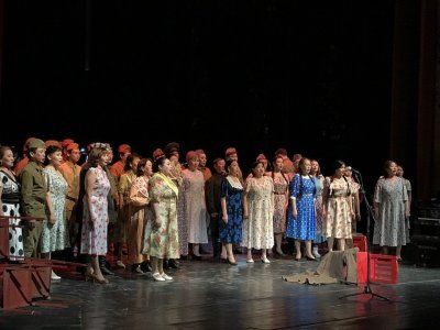 Театр оперы и балета поздравил ветеранов концертом-постановкой