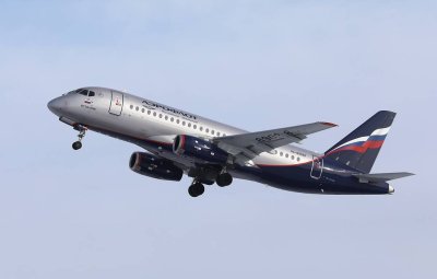 Летевший из Москвы в Самару Sukhoi Superjet  «Аэрофлота» вернулся в Шереметьево