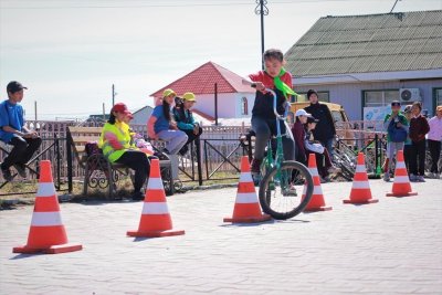 Дети из реабилитационного центра победили в соревновании «Безопасное колесо» в Усть-Алданском улусе / Дьулустаан Сергеев  Усть-Алданский Республика Саха (Якутия)