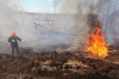 В Якутии зарегистрированы два лесных пожара / ЯСИА   Республика Саха (Якутия)