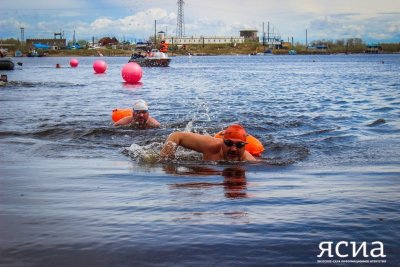 В Якутске прошли соревнования по плаванию в холодной воде / Ольга Старостина Якутск Якутск Республика Саха (Якутия)