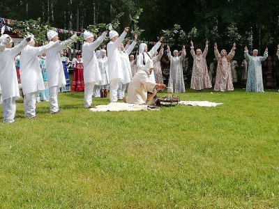 В Санкт-Петербурге якутяне справили Ысыах / ЯСИА  Алданский Республика Саха (Якутия)