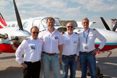 Команда авиаторов, совершающих кругосветное путешествие, посетила Якутск