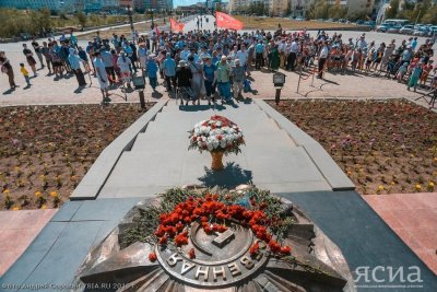 В Якутске почтили память павших якутян в годы Великой Отечественной войны / Иван Евсеев Якутск Якутск Республика Саха (Якутия)