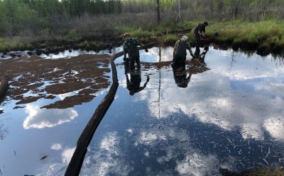 В Мирнинском районе купировали место утечки нефти / ЯСИА  Мирнинский Республика Саха (Якутия)